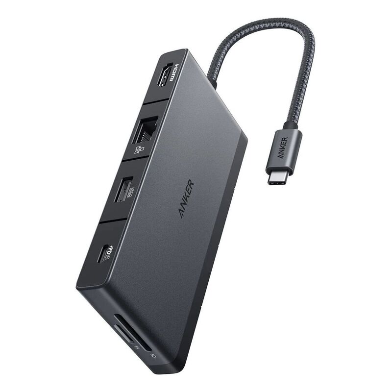 Anker 552 USB-C Hub 9-In-1 4K HDMI - Black