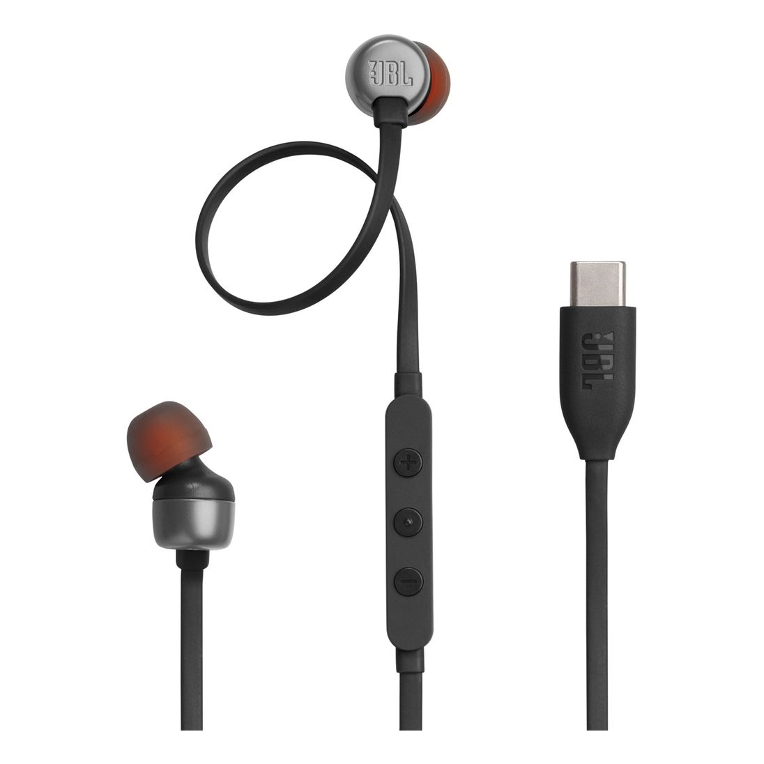 JBL Tune 310C USB-C Wired Hi-Res In-Ear Headphones - Black