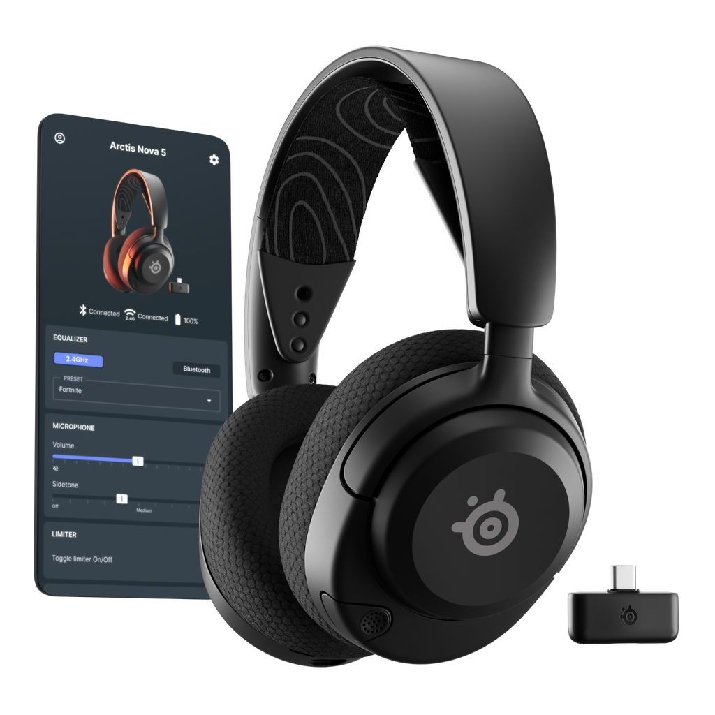 SteelSeries Arctis Nova 5 Wireless Gaming Headset - Black