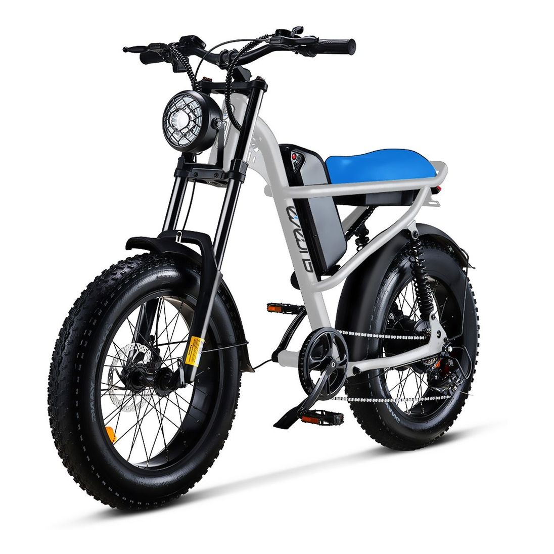 Eveons Bluebee III Electric Bike - Grey/Blue