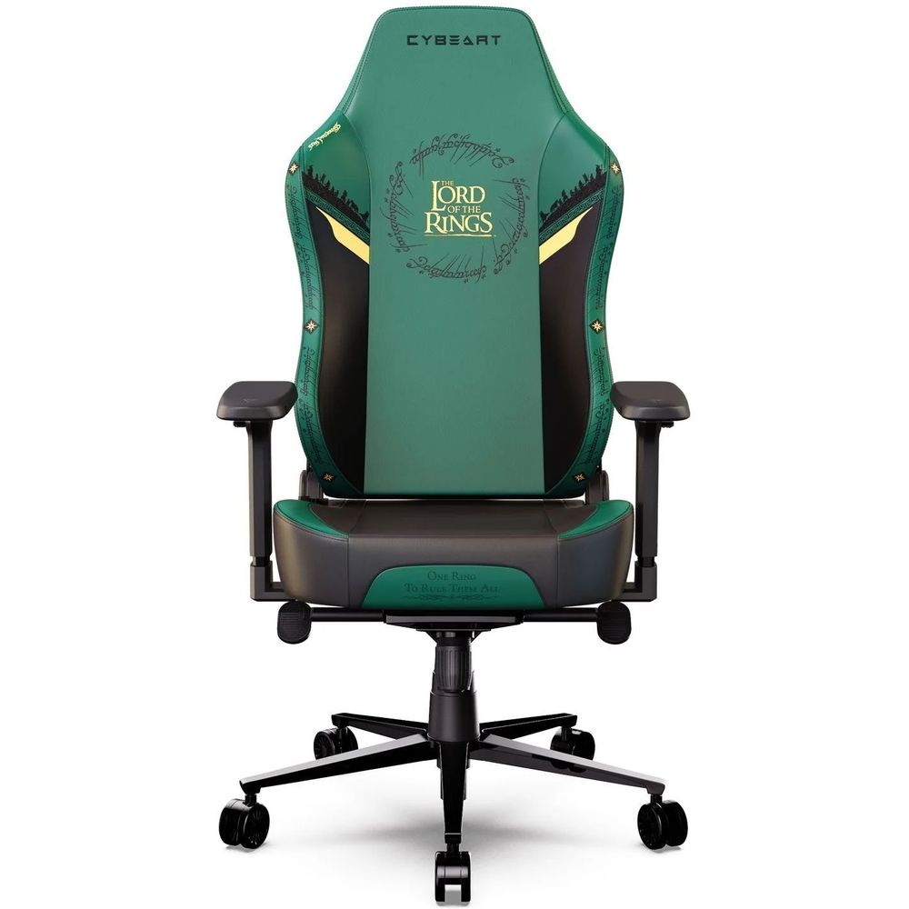 Cybeart Lord Of The Rings Gaming Chair - Green