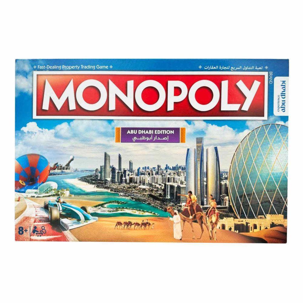 Winning Moves Monopoly Abudhabi Official Board Game