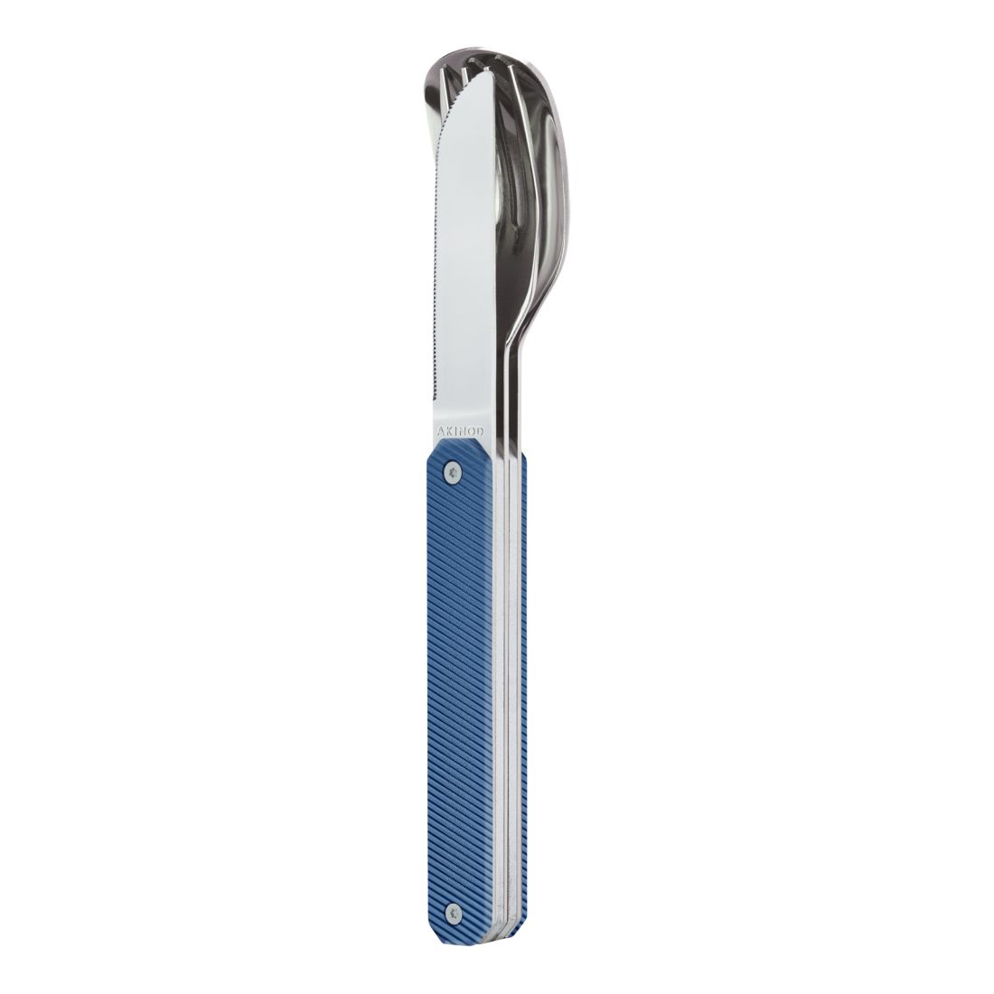 Akinod Straight Mirror Finish Cutlery 12H34 - Blue