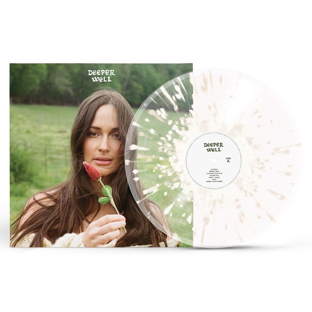 Deeper Well: Spilled Milk (Scented Sleeves) (White Splatter Colored Vinyl) (Limited Edition) | Kacey Musgraves 