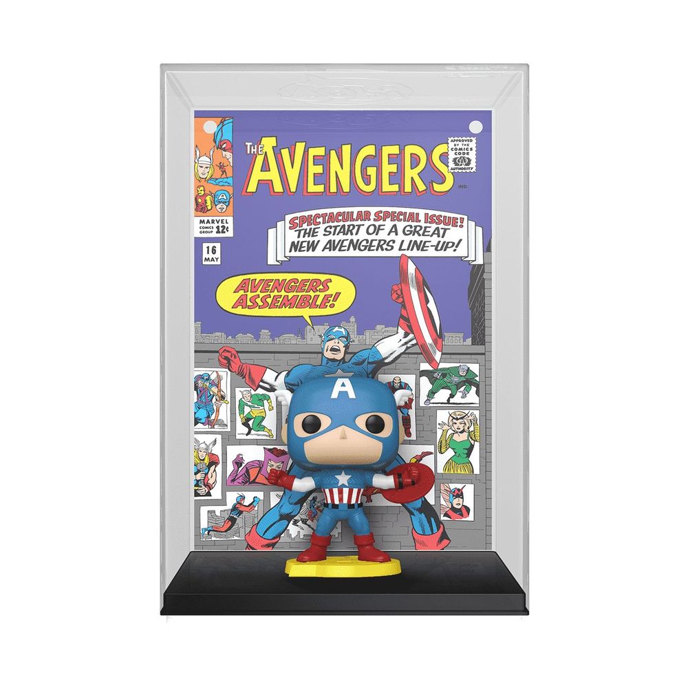 Funko Pop! Album Comic Cover Marvel Avengers No.16 3.75-Inch Vinyl Figure