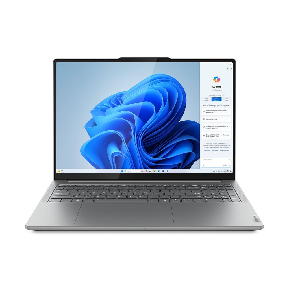Lenovo Yoga Pro 9 Laptop Notebook - Intel Core Ultra 9 185H/ 32GB RAM/ 1TB SSD / Nvidia Geforce RTX 4060 8GB GDDR6/ 16-Inch 3.2K (3200X2000) Mini Led 1/ 200nits Glossy Anti-Fingerprint/ 100% P3/ 100% Adobe RGB/ 165Hz/ Windows 11 - Luna Grey