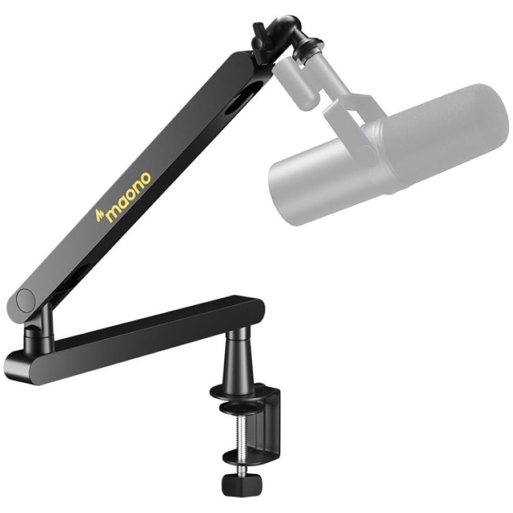 Maono BA92 Microphone Suspension Boom Arm Stand - Black