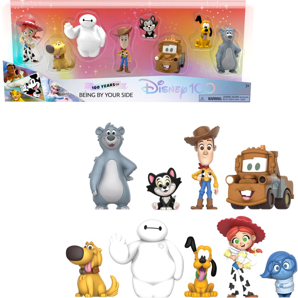 Disney 100 Celebration Figures 100 Years Of Being By Your Side (Pack of 8)