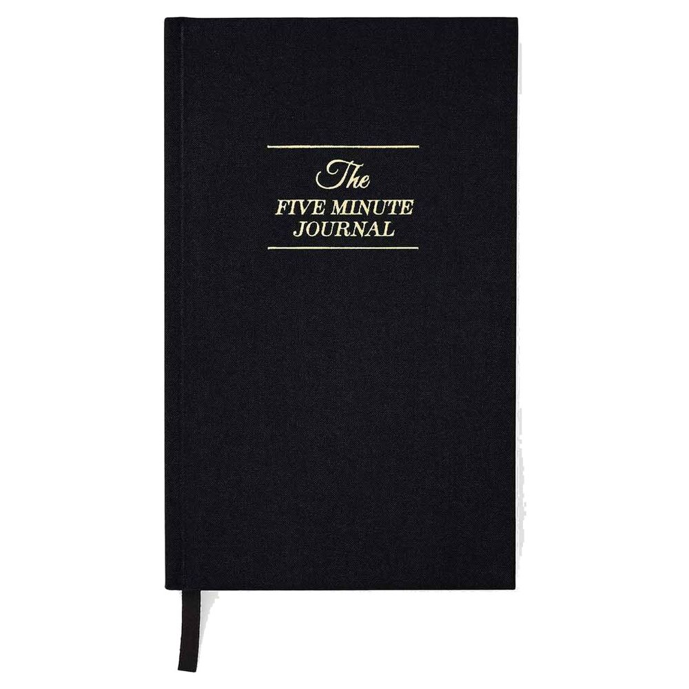 Intelligent Change Five Minute Journal Graduate Edition - Black