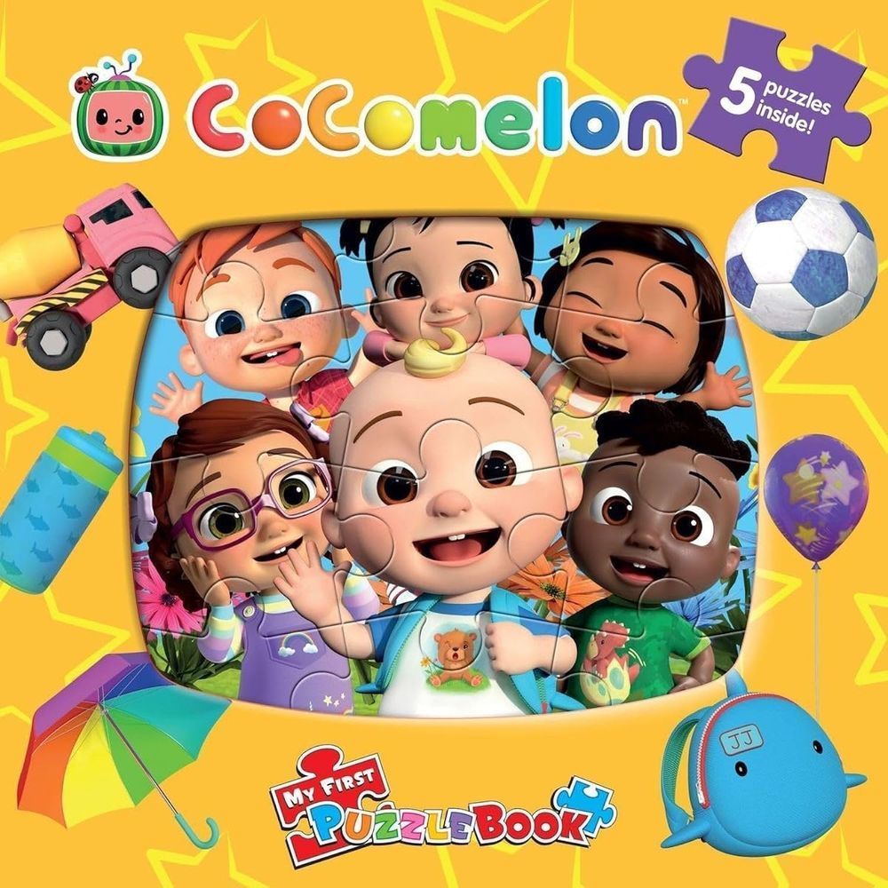 Moonbug Cocomelon My First Puzzle Book | Phidal