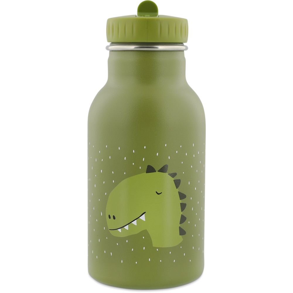 Trixie Mr. Dino Insulated 350ml Water Bottle - Green