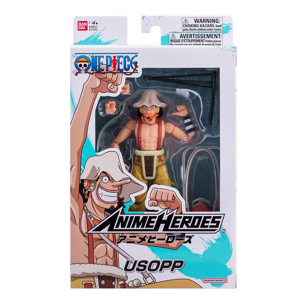 Bandai Anime Heroes One Piece Usopp 7-Inch Action Figure