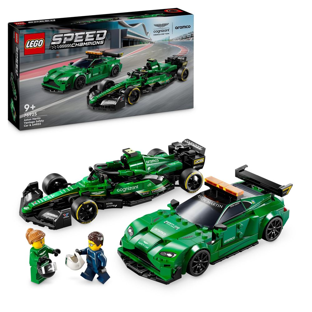 LEGO Speed Champions Aston Martin Safety Car & AMR23 Building Set 76925 (564 Pieces)