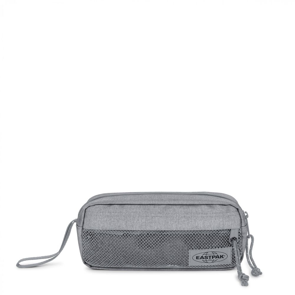 Eastpak Double Pouch Pencil Case / Travel Pouch - Sunday Grey - Medium