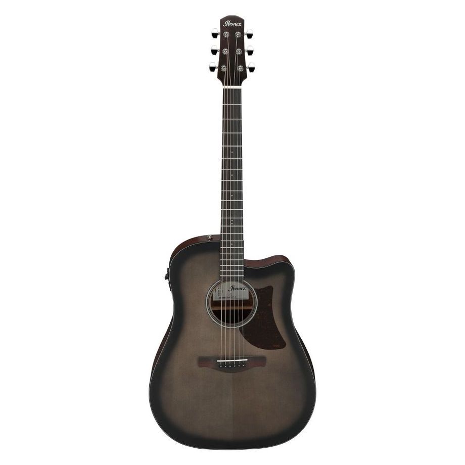 Ibanez AAD50CE-TCB Advanced Acoustic Guitar (Transparent Charcoal Burst)