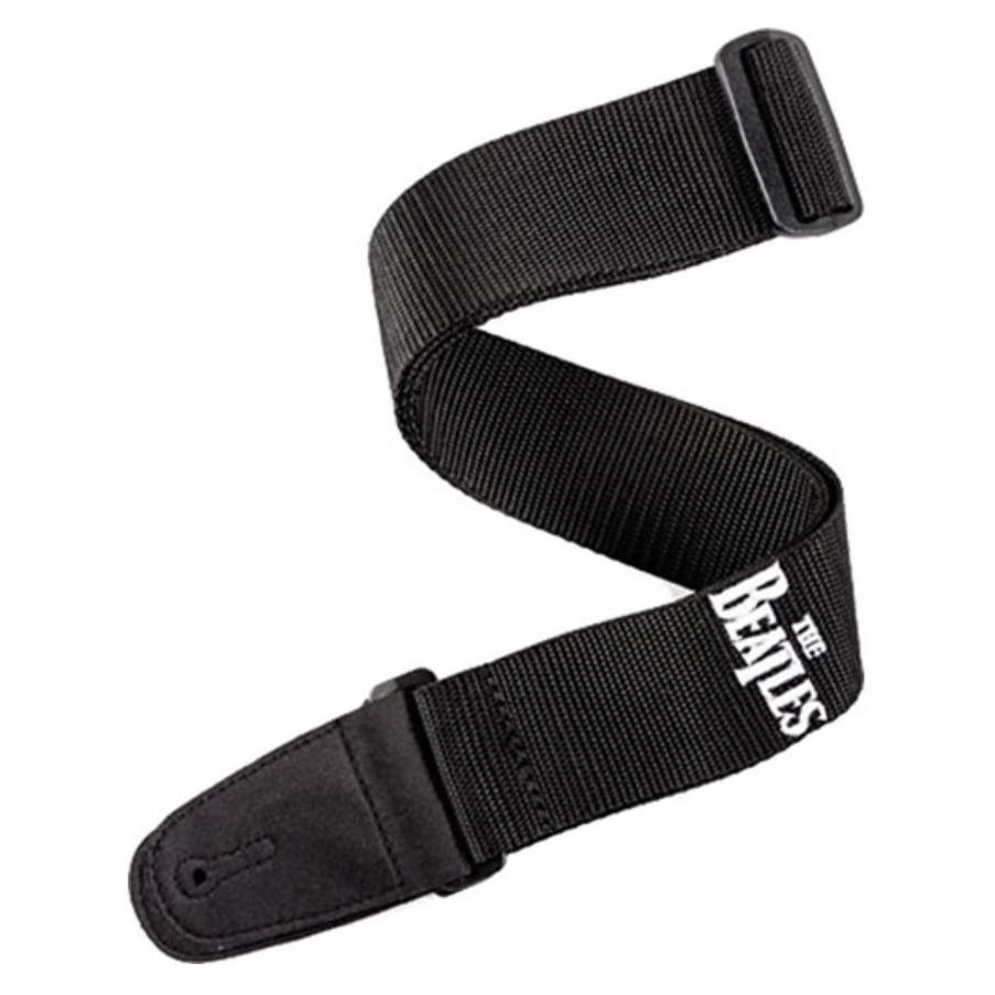 Planet Waves PWSBT100 The Beatles Black Polypropylene Guitar Strap / by D'Addario