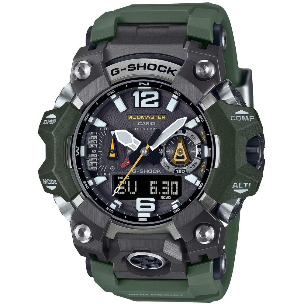 Casio GWG-B1000-3ADR G-Shock Master Of G Land Mudmaster Men's Watch - Green/Green