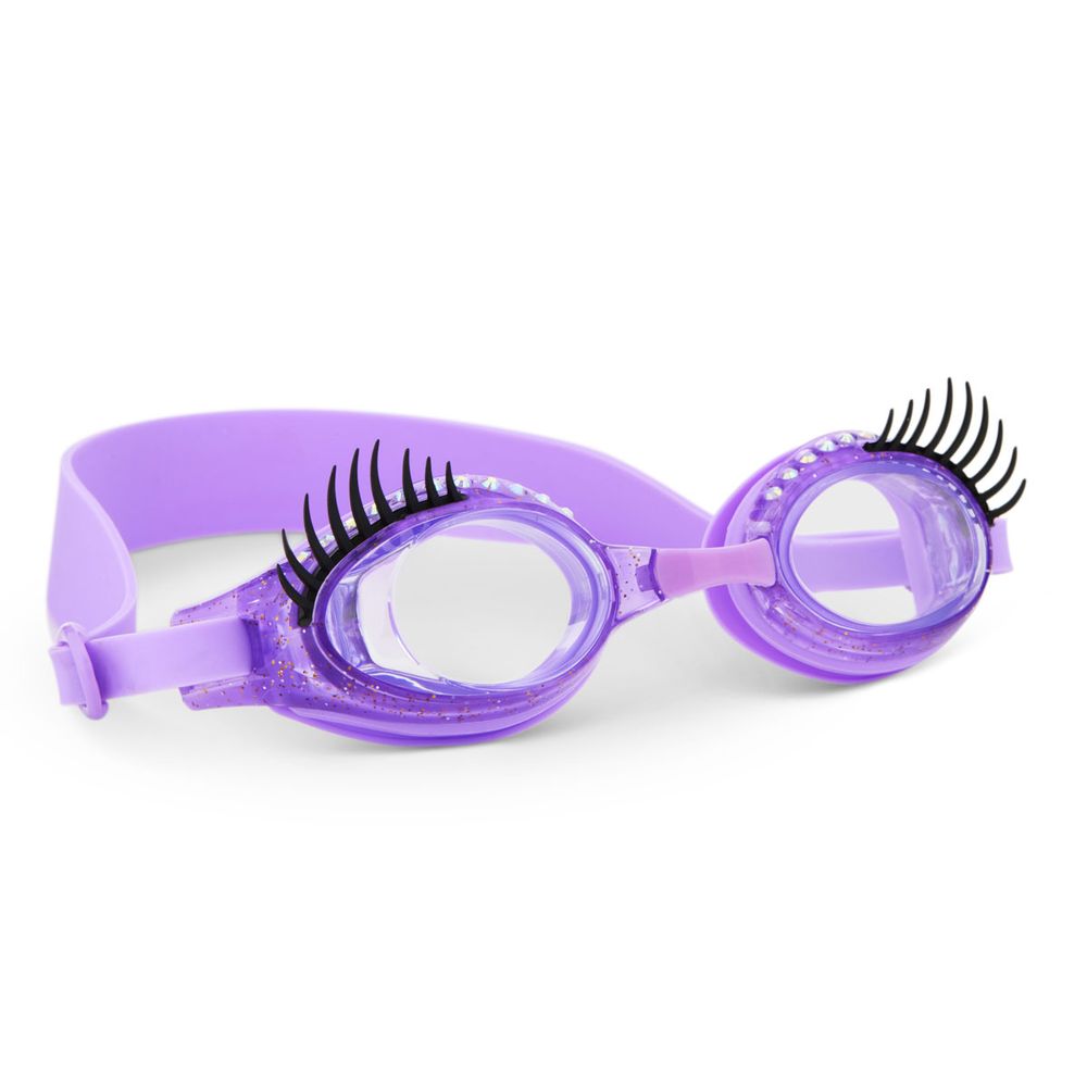 Bling2O Splash Lash Purple Polish Kids Swim Goggles