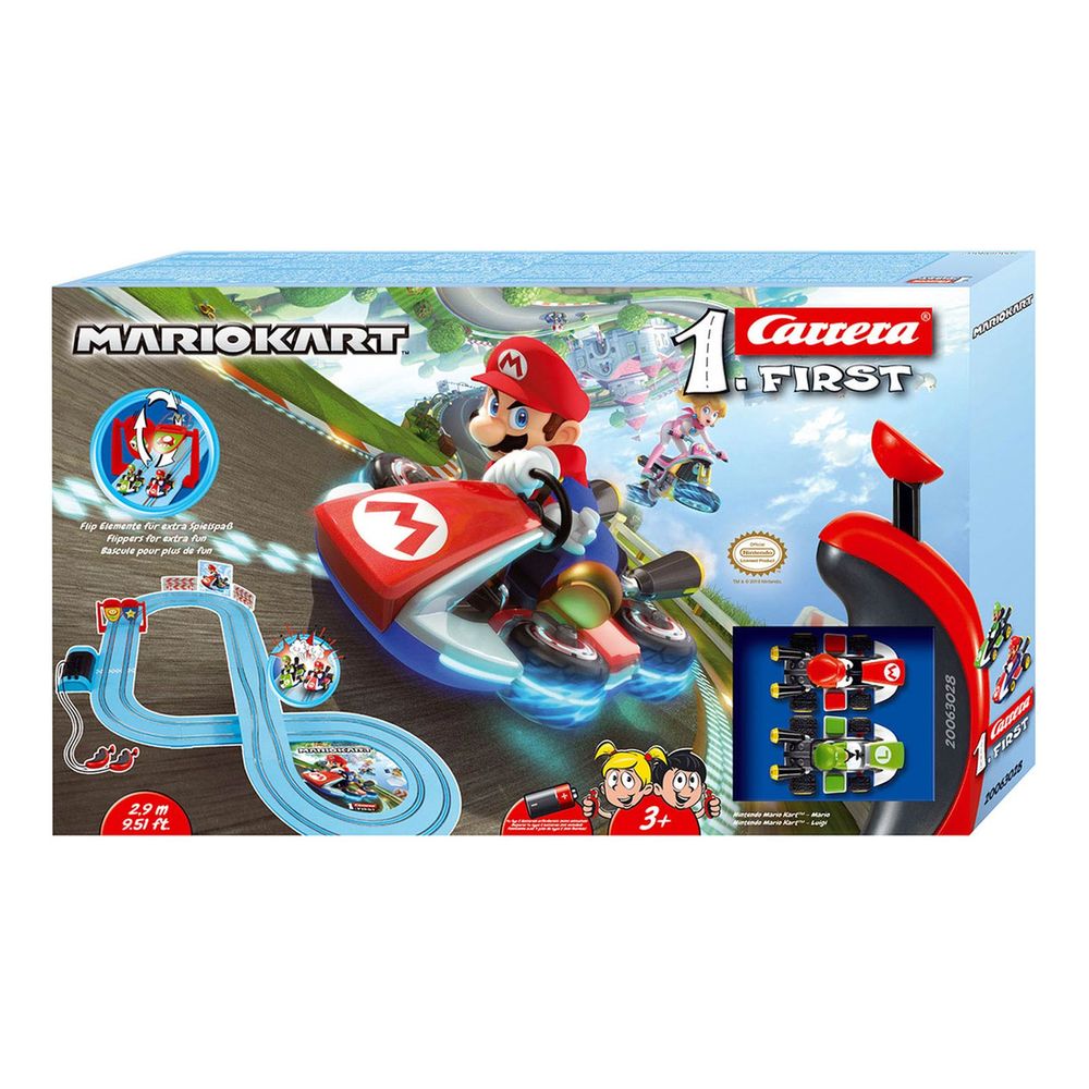 Carrera Super Mario Slot Racing 2.4 Meters Mario & Luigi Playset