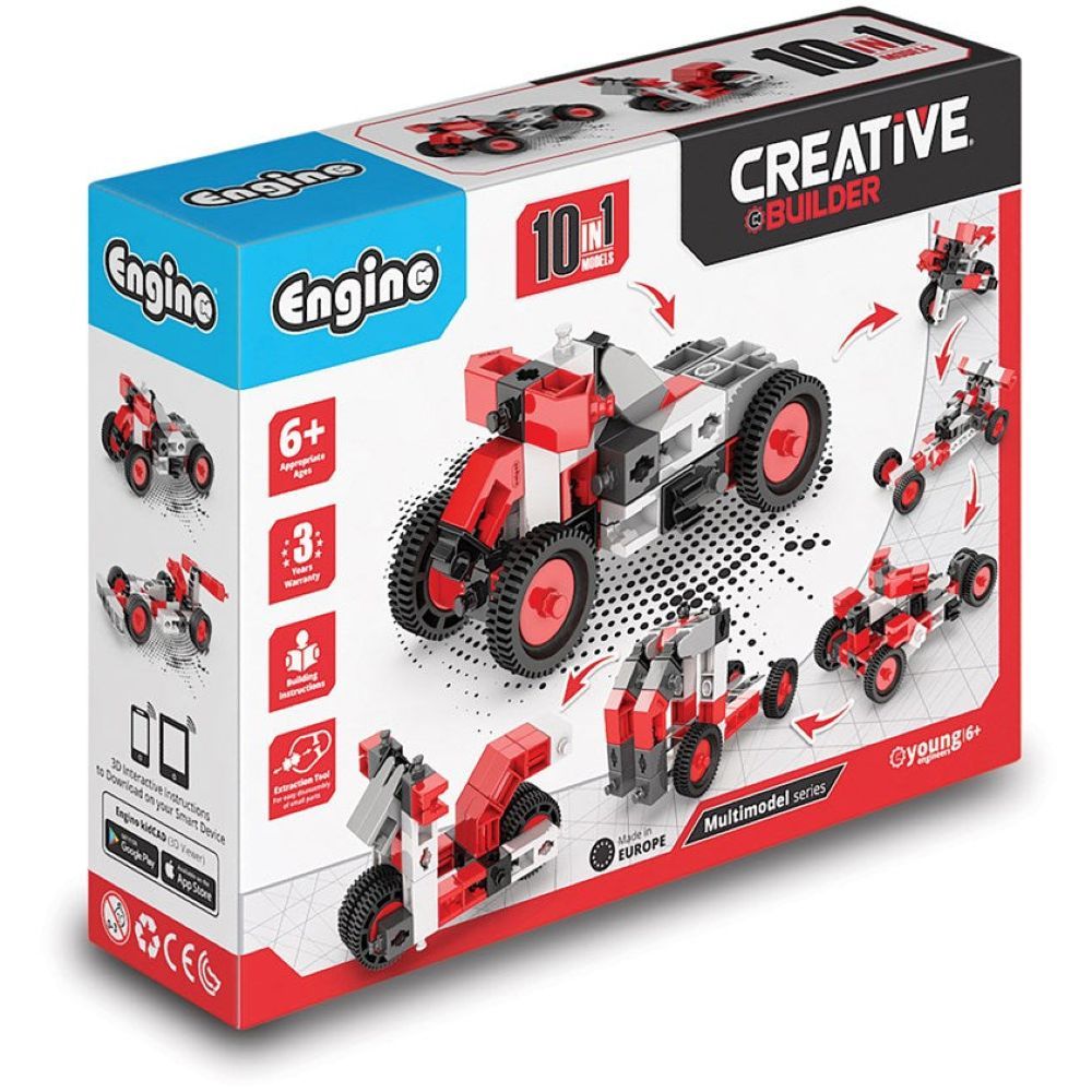 Engino Creative Builder 10 In 1 Multimodel