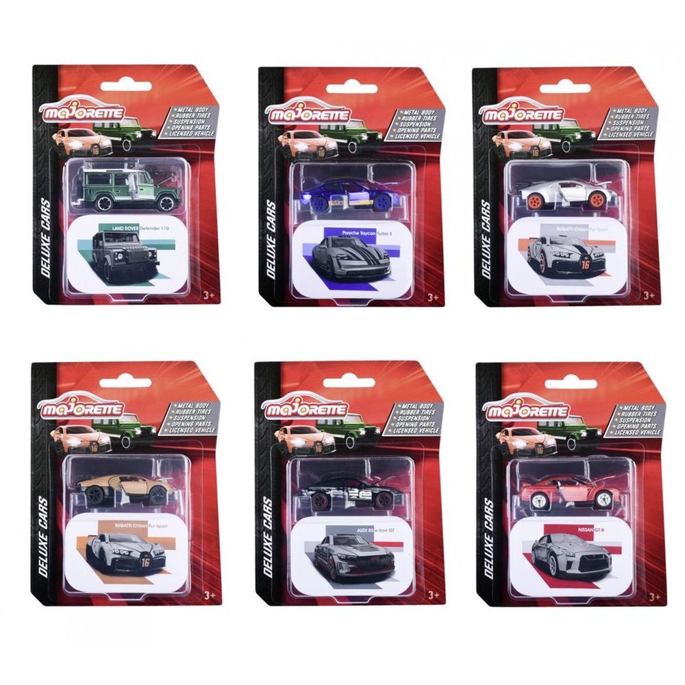 Majorette Majorette Deluxe Cars 1.64 Diecast Scale Model (Assortment - Includes 1)