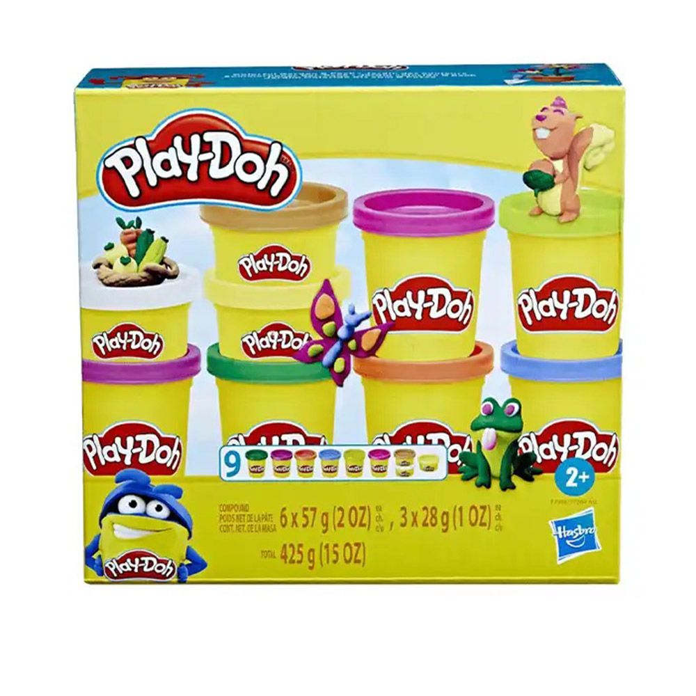 Play-Doh Colorful Compound Garden (Pack of 9)