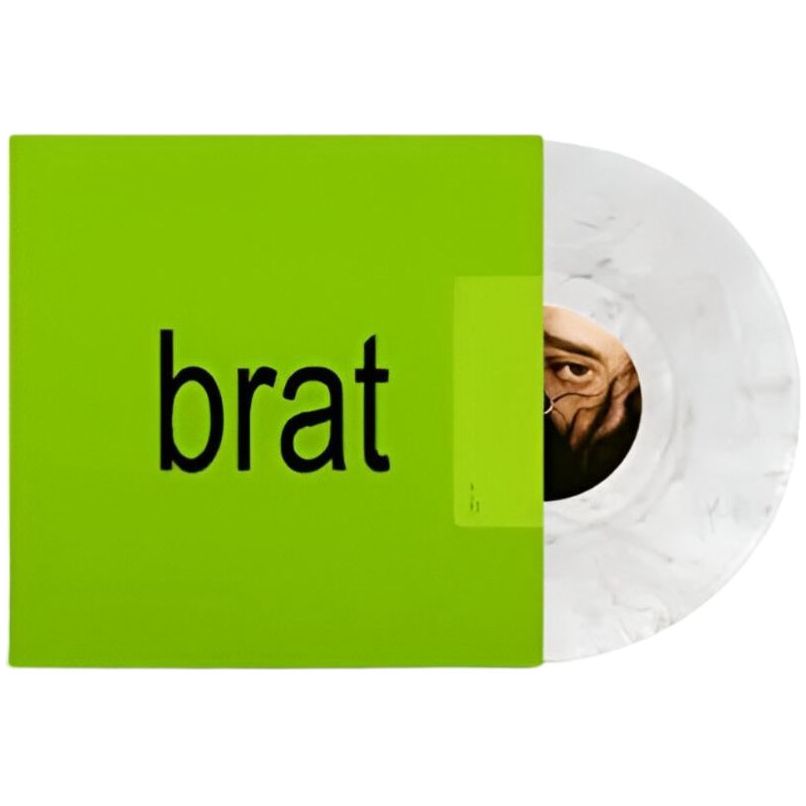 Brat (Clear Grey Marble Colored Vinyl) (Limited Edition) | Charli XCX