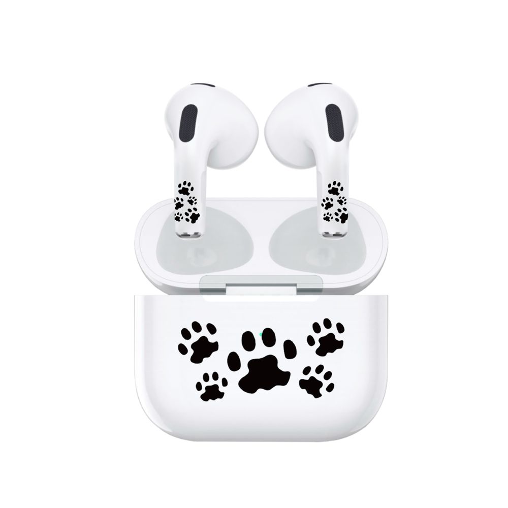 Hyphen Artpods Case Skin Set With Applicator - Airpods (3rd Gen) - Paws