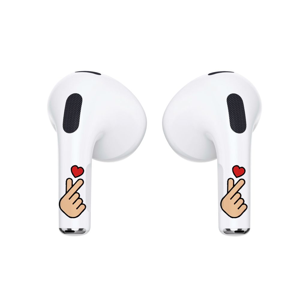 Hyphen Artpods Skin With Applicator - Airpods (3rd Gen) - Heart