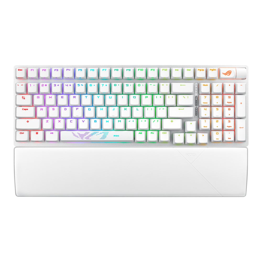 ASUS ROG X901 Scope II 96 Full Size NXS Switch Gaming Keyboard - White (Arabic/English)