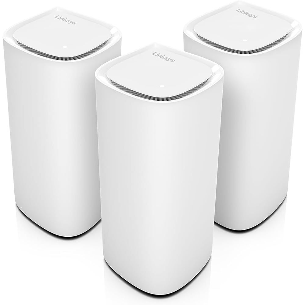 Linksys Velop Pro 7 Tri-Band Mesh WI-FI 7 Router - White (Pack Of 3)