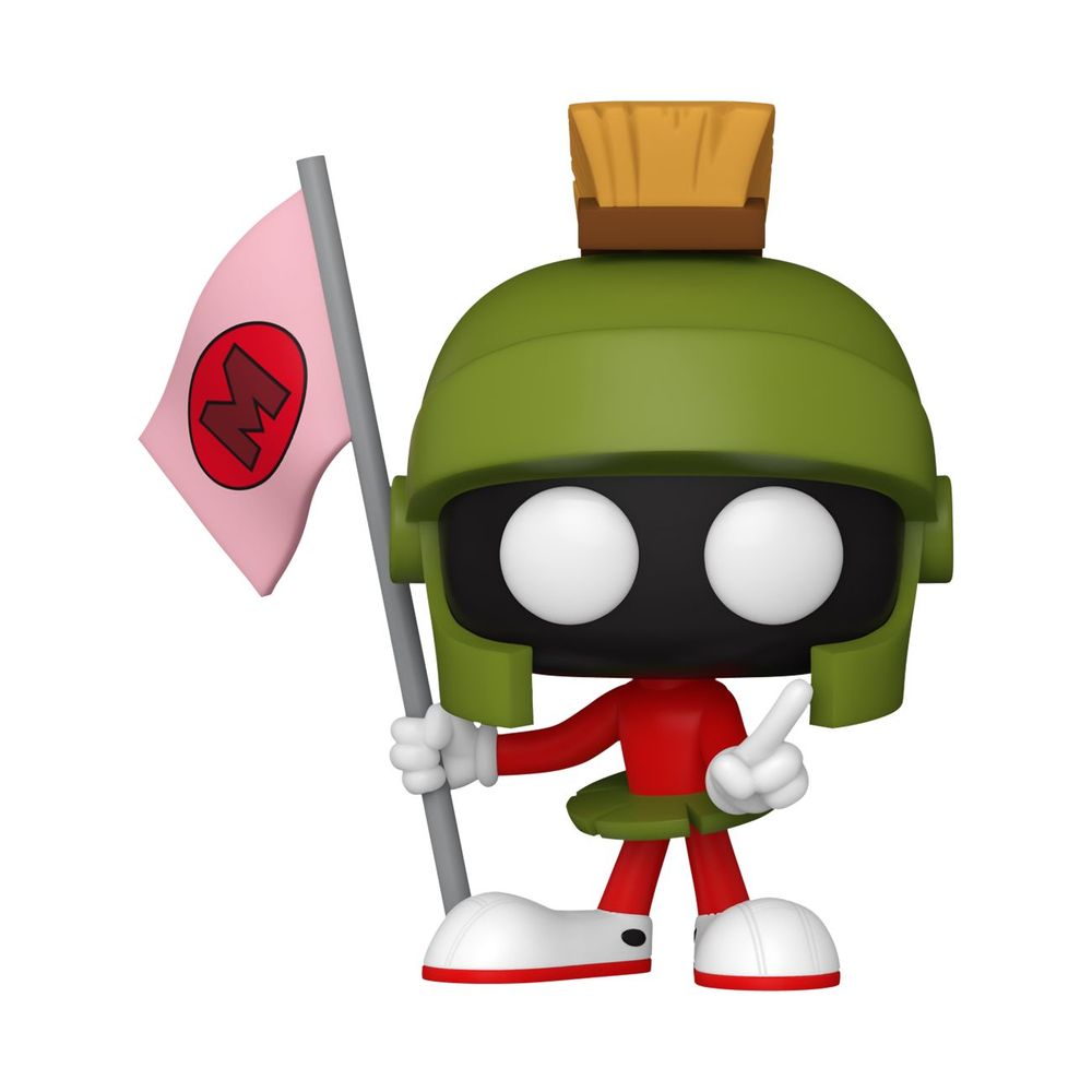 Funko Pop! Animation Looney Tunes Marvin The Martian with Flag Vinyl Figure (San Diego CC 2024)