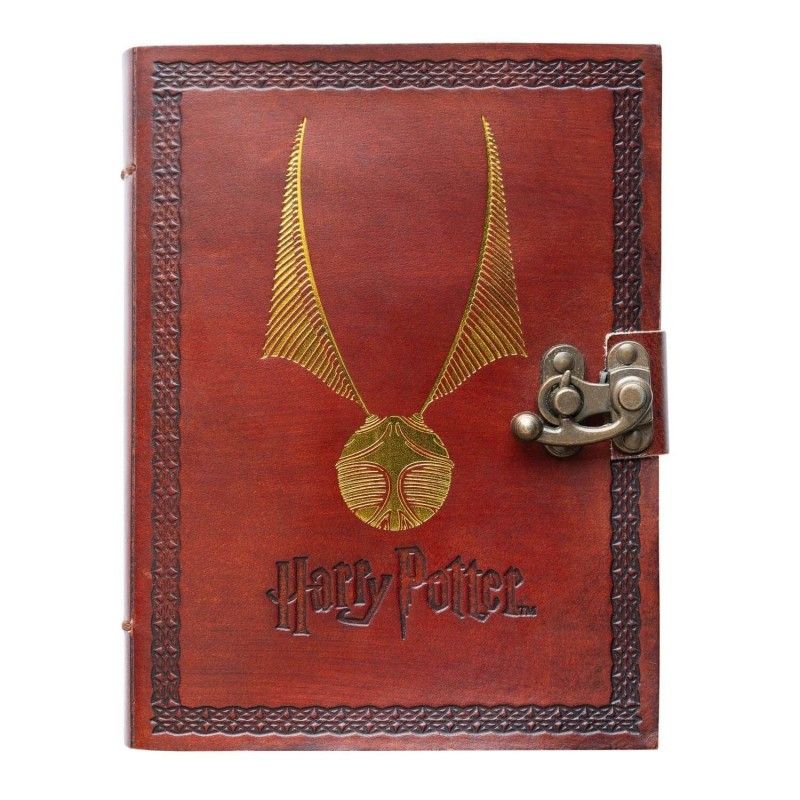 Erik Harry Potter Handmade Leather Notebook (13.5 x 18 cm)