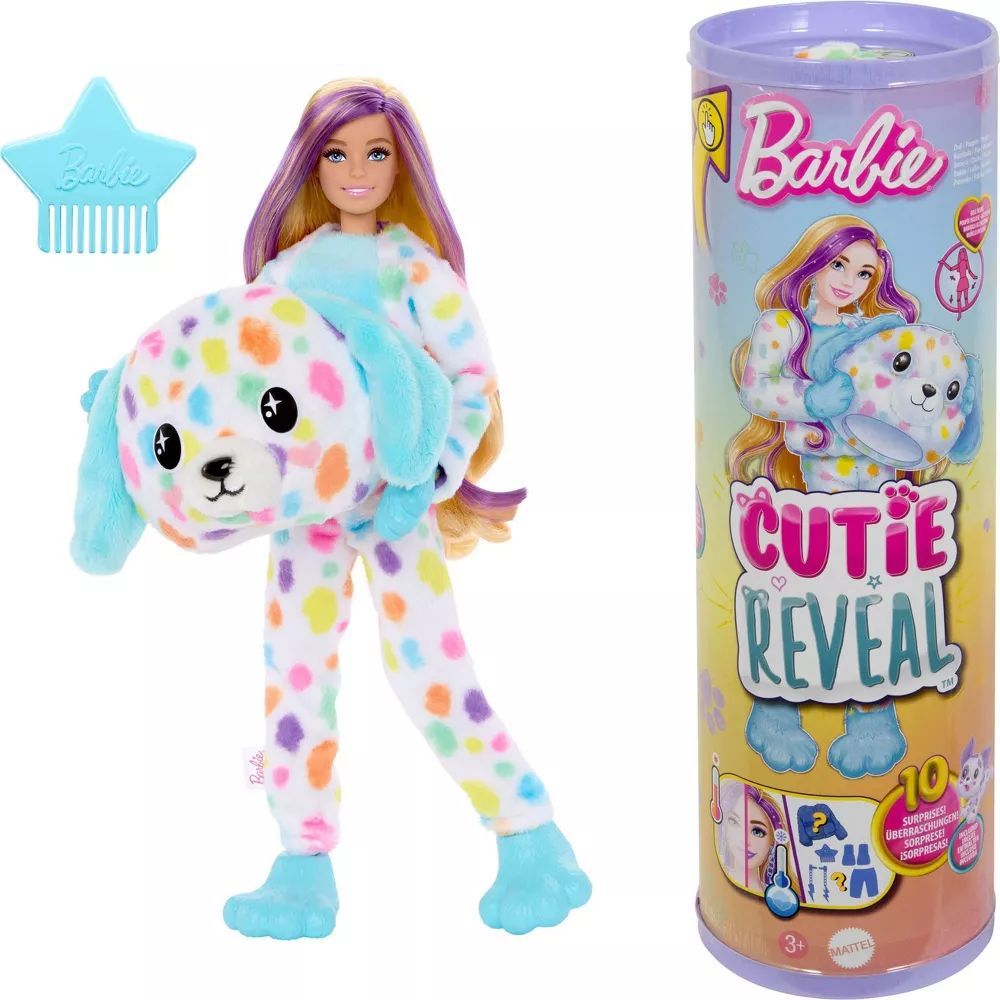 Barbie Dalmation Color Dream Series Cutie Reveal Doll