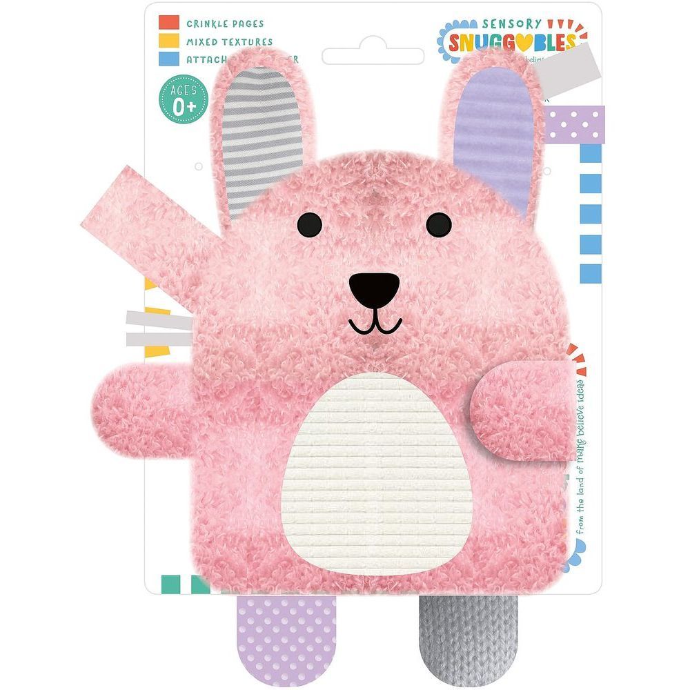 Sensory Snuggables Bunny Soft Book | Make Believe Ideas