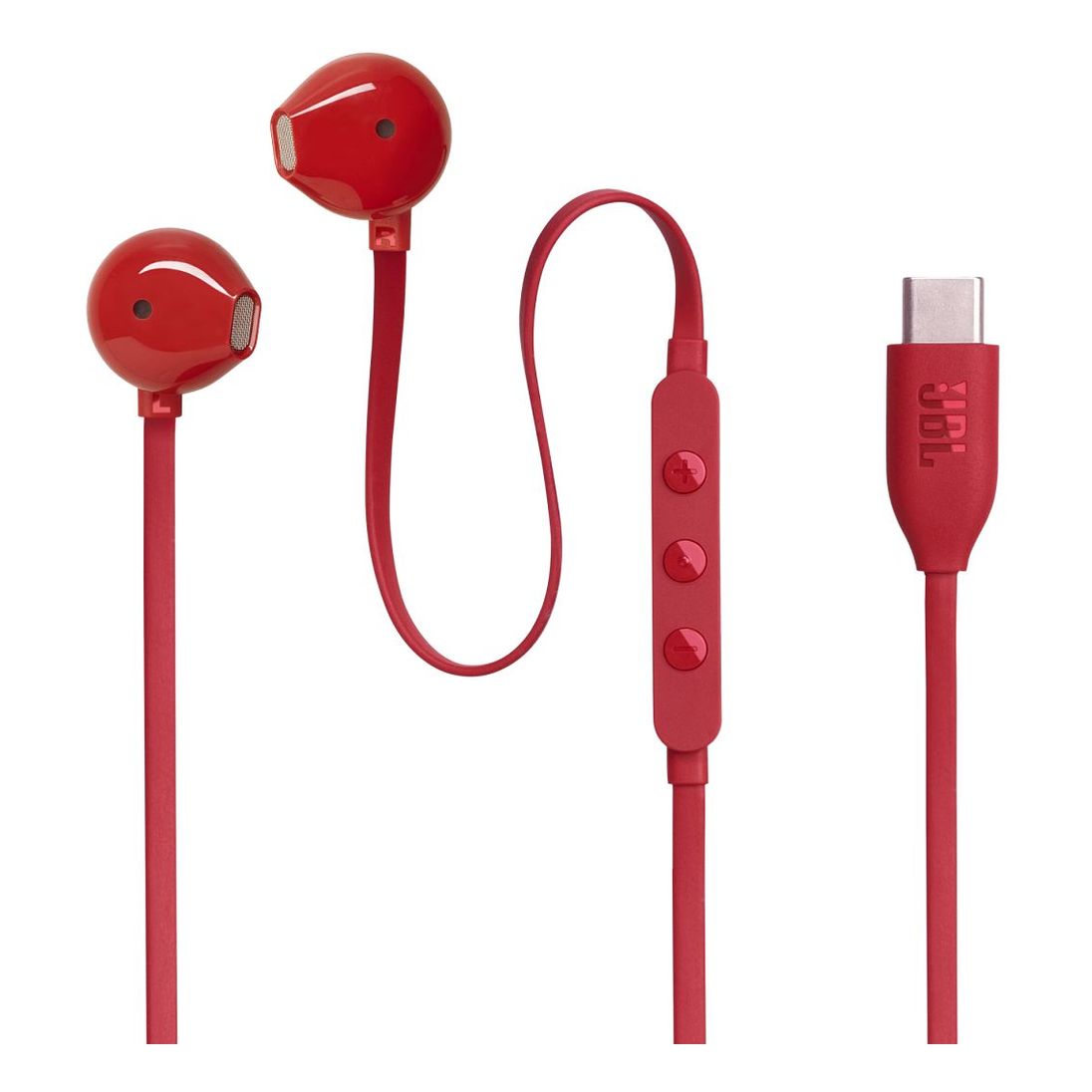 JBL Tune 305C Wired In-Ear Headphones - Red