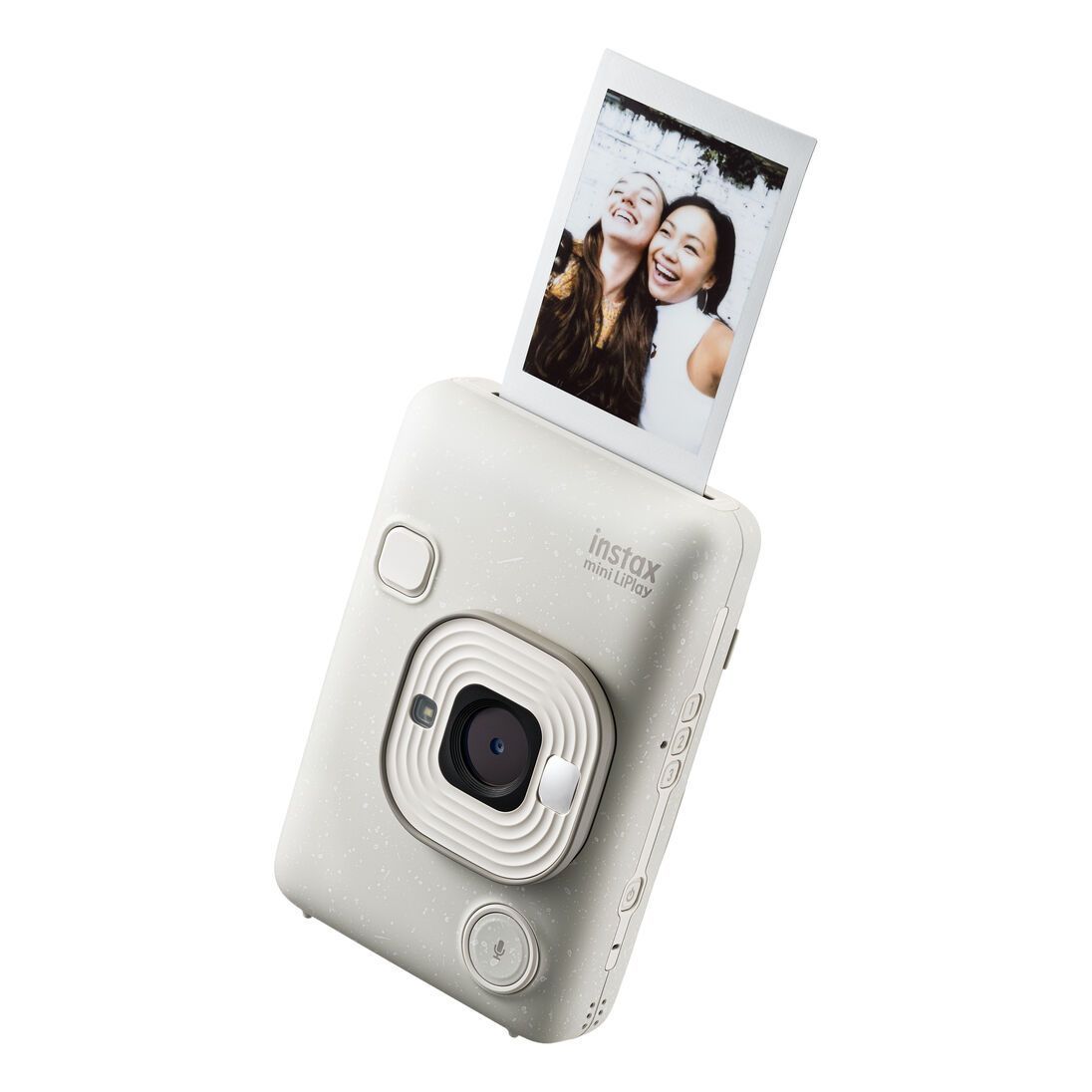 Fujifilm instax mini LiPlay 2-in-1 Hybrid Instant Camera - Misty White