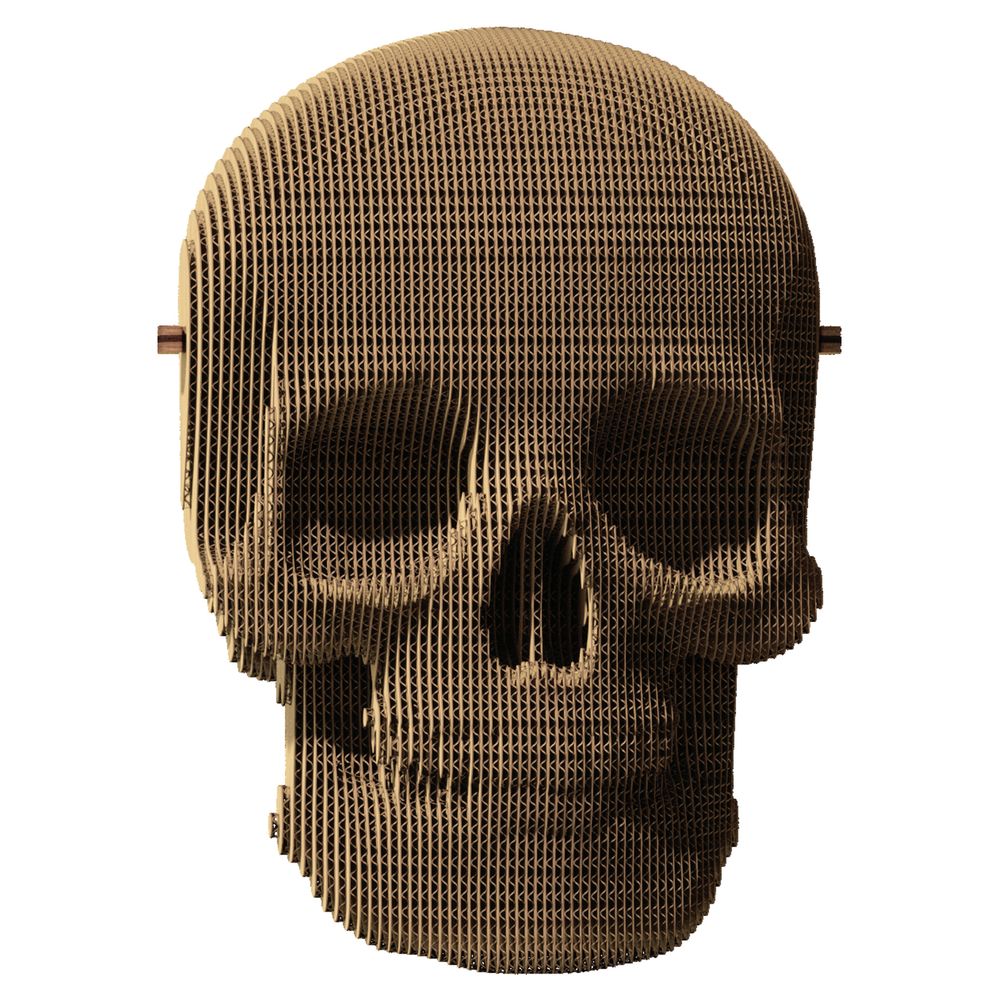 Cartonic Skull 3D Puzzle (72 Pieces)