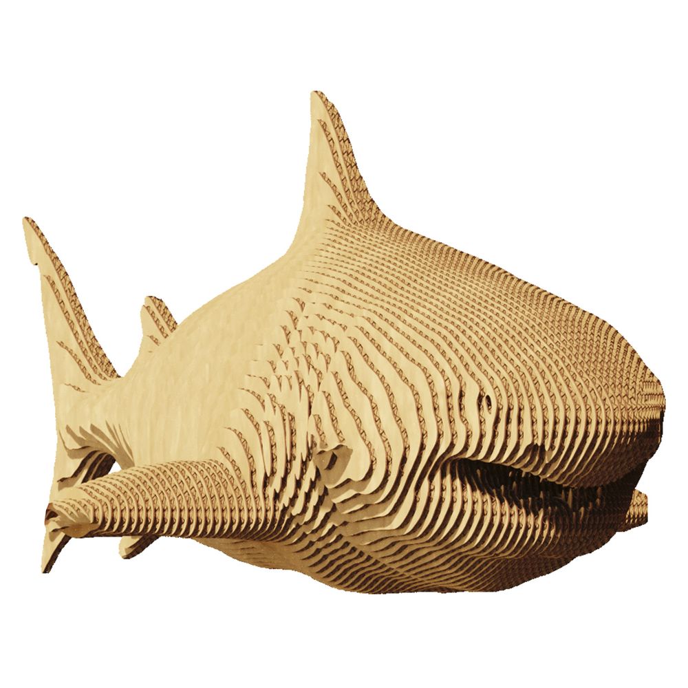 Cartonic Shark 3D Puzzle (85 Pieces)
