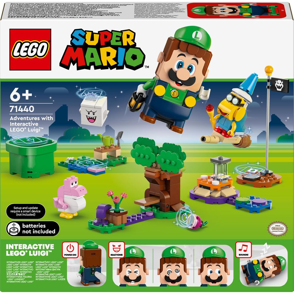 LEGO Super Mario Adventures with Interactive LEGO Luigi