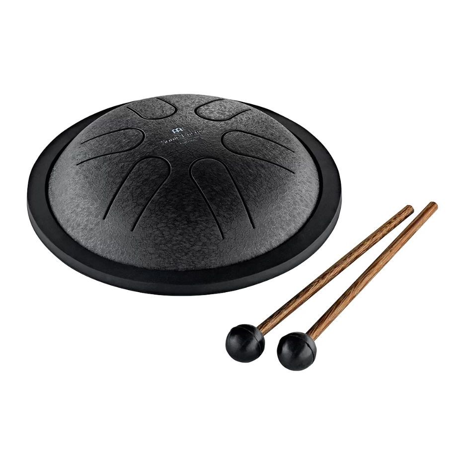 Meinl Sonic Energy MSTD1BK Mini Steel Tongue Drum C Major/6 Notes - Black/6/15/24 Cm