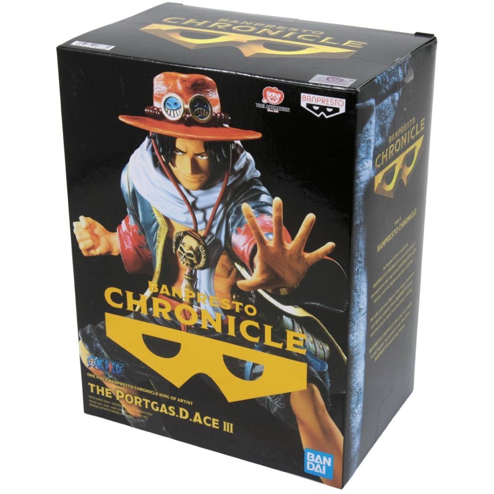 Banpresto One Piece Portgas D. Ace Iii Chronicle King of Artist Figure