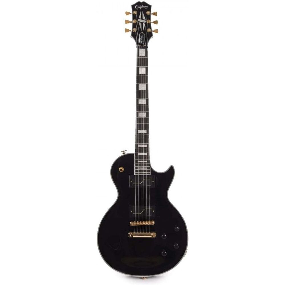 Epiphone EILPCMKH6EBGH3 Matt Heafy Les Paul Custom Origins Electric Guitar - Ebony