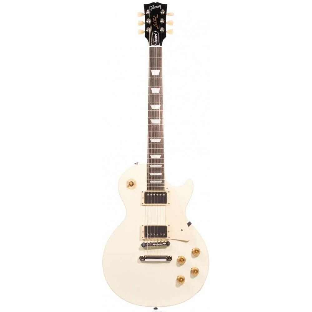 Gibson LPS5P00WTNH1 Les Paul Standard '50s Plain Top Electric Guitar - Classic White