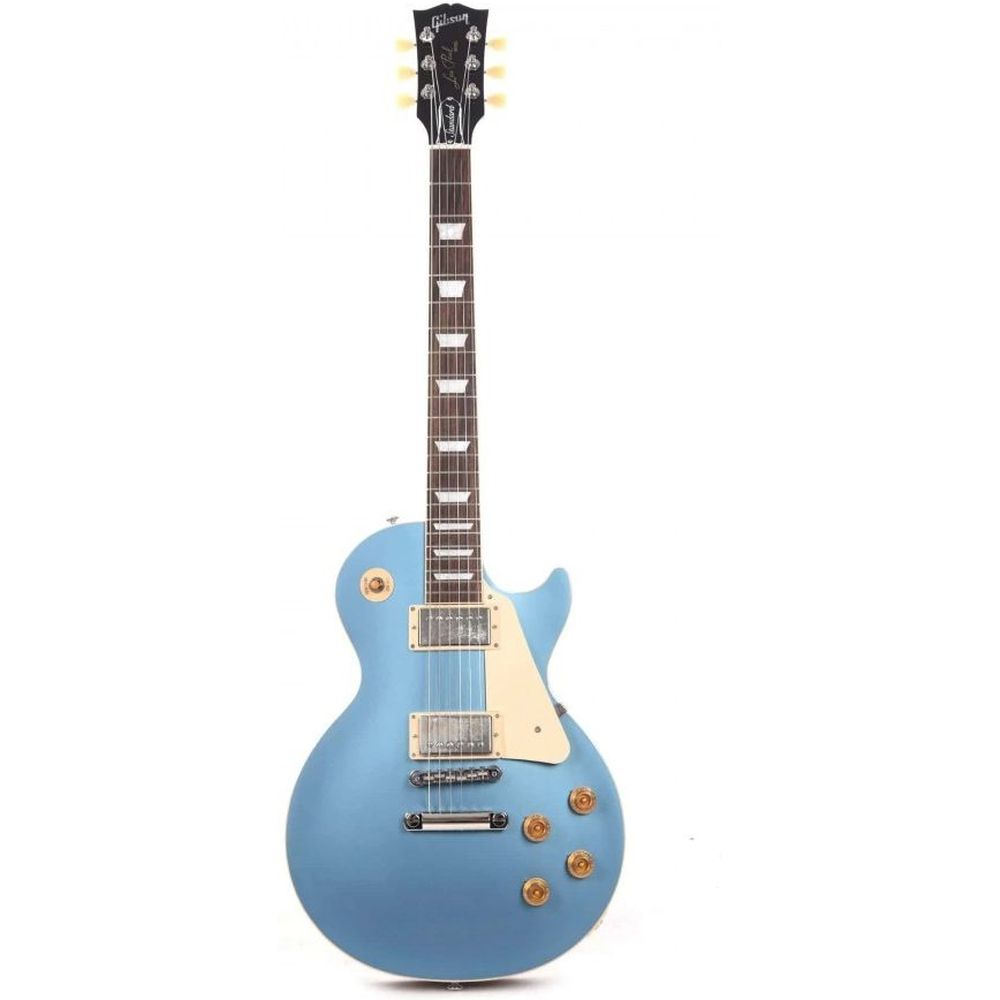 Gibson LPS5P00PHNH1 Les Paul Standard '50s Plain Top Electric Guitar - Pelham Blue