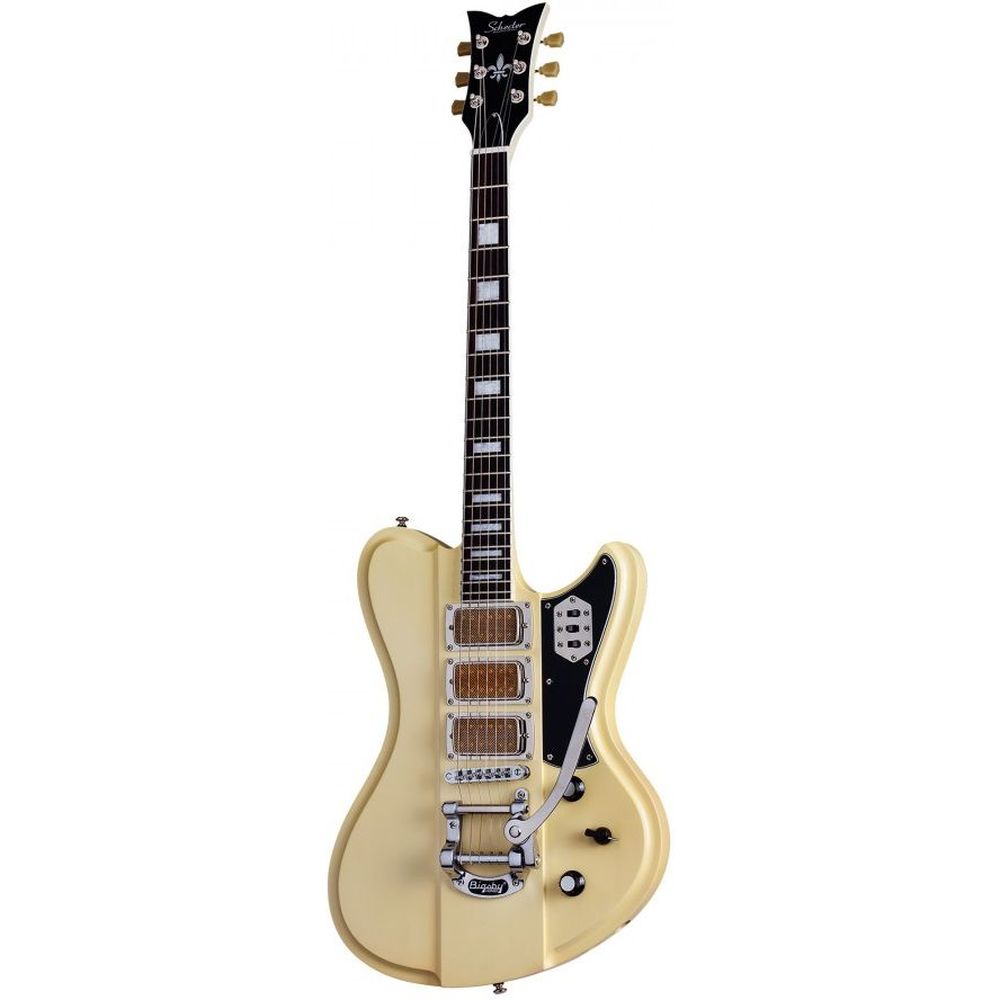 Schecter 295 Ultra III 6 String Guitar - Ivory Pearl (IVYP)