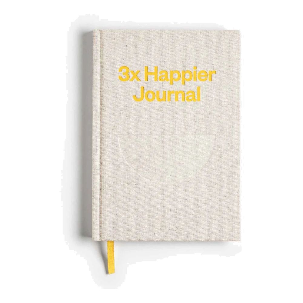 Intelligent Change 3X Happier Journal - Gray