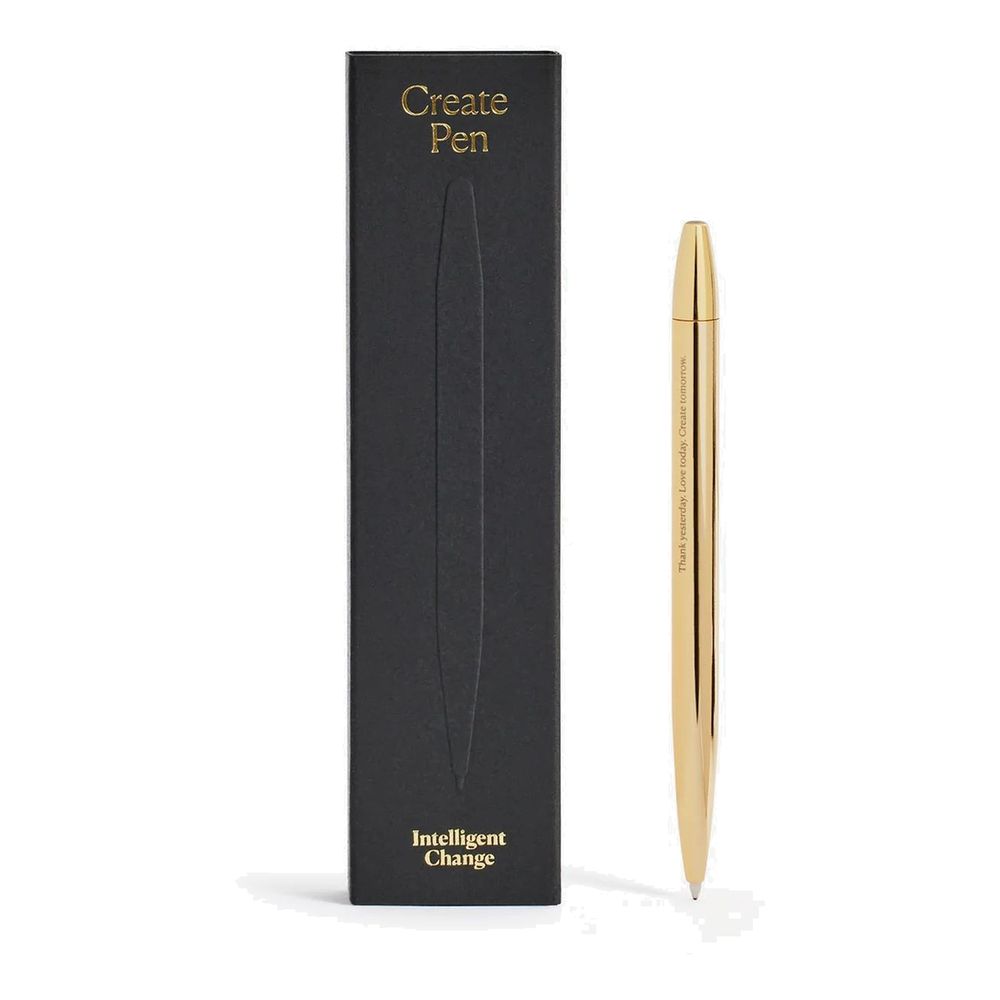 Intelligent Change 24K Engraved Pen