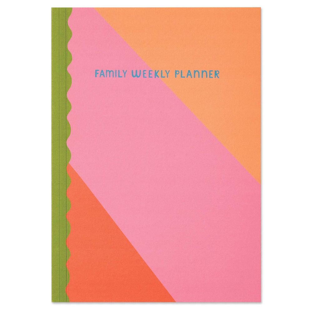 Raspberry Blossom Family Weekly Planner