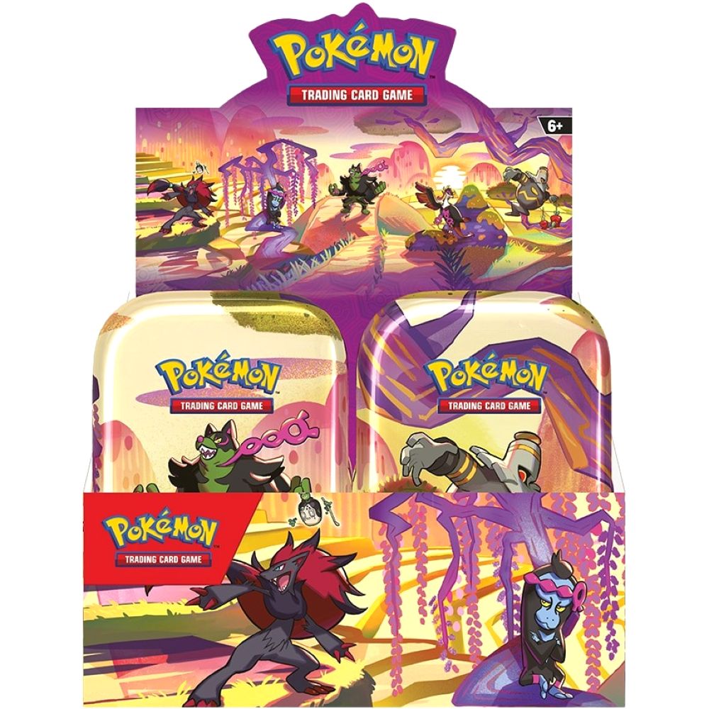 Pokemon TCG Scarlet & Violet Sv6.5 Shrouded Fable Mini Tins Assorted